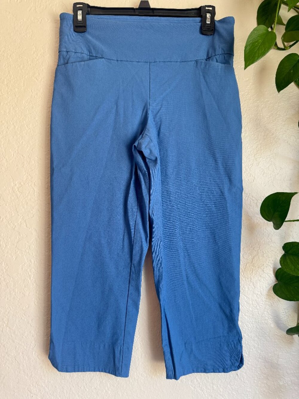 S.C. & Co. Blue Pull On Pants Cami Size 10 Stretch Straight Leg Pockets